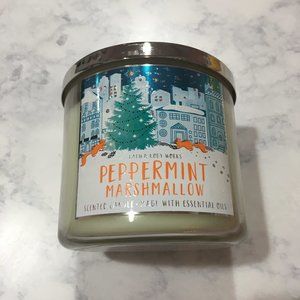 Bath & Body Works Peppermint Marshmallow Candle